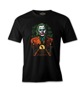 Joker - Win Siyah Erkek Tshirt