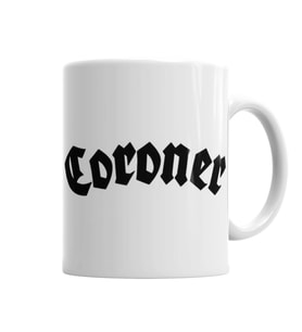 Coroner Voivod Kreator Toxik Mekong Delta Kupa Bardak Porselen