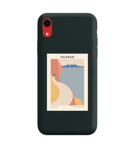 Siyah Lansman Telefon Kılıfı Iphone XR