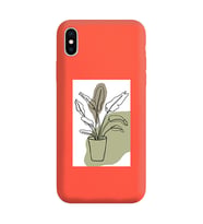 Turuncu Lansman Telefon Kılıfı Iphone X