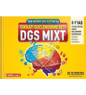 Dikkati Güçlendirme Seti Mixt 8-9 Yaş - Osman Abalı