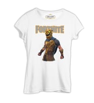 Fortnite - Battle Hound Beyaz Kadın Tshirt