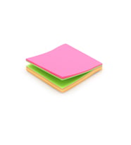 80 Yaprak Post-it 76 x 76 mm - Yapışkanlı Not Kağıdı - Postit (Karışık)