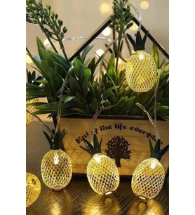 Ananas Led Işık Dizesi 10 Ledli Ananas 1.5 Metre