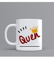 Kraliçe Temalı  Hediye Kupa Bardak"Queen" Kişiye Özel Hediye W78