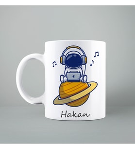 Astronot Kupası Kişiye Özel