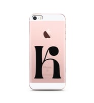 Iphone 5 Harf Tasarımlı Telefon Kılıfı K-Harfi 