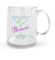 BK Gift Kişiye Özel Mesleki Barmen Cam Kupa Bardak  2