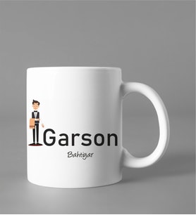 Kişiye Özel Garson Kupası