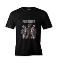 Fortnite - Weapons Siyah Erkek Tshirt