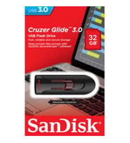Sandisk 32GB USB 3.0 Flash Bellek Cruzer Glide SDCZ600-032G-G35