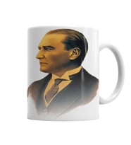 Mustafa Kemal Atatürk  Kupa Bardak Porselen