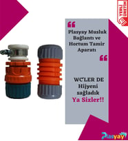 Plasyay Kelepçeli Musluk Bağlantı ve Hortum Tamir Aparatı