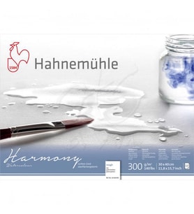Hahnemühle Harmony Sulu Boya Blok 300g 12 Yp Rough Grain 30x40