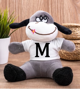 Kişiye Özel Baş Harfli Peluş Eşek