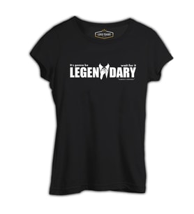 How I Met Your Mother - Legendary Siyah Kadın Tshirt