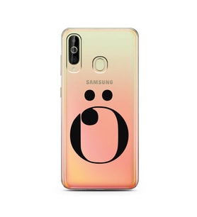 Samsung A60 Harf Tasarımlı Telefon Kılıfı Ö-Harfi 