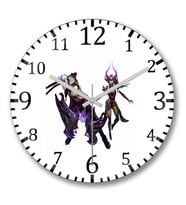 Syndra e Varus League of Legends Lol  Duvar Saati Bombeli Gercek