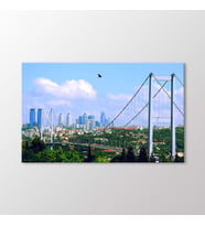 Arty Tablo Boğaz Köprüsü Tablo (Karışık)