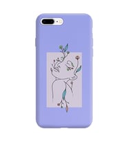 Lila Lansman Telefon Kılıfı Iphone 7 Plus
