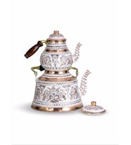 Gül Çiçek Royal ıhlamur  Bakır Çaydanlık