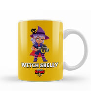 Brawl Stars  Wıtch Shelly Kupa Bardak Porselen