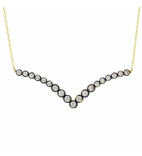 Kolye V Model 2,80 Gram 14 Ayar Altın (Sarı)
