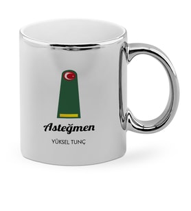 BK Gift Kişiye Özel Mesleki Asteğmen Krom Kupa Bardak  1