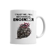 Trust Me, i'm a Mechanical Engineer Kupa Bardak Porselen