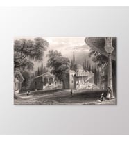 Arty Tablo Topkapı Sarayı Üçüncü Avlusu Tablo (Karışık)