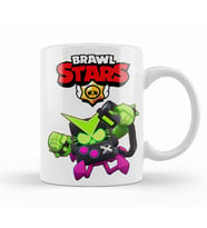 Brawl Stars Virüs 8 Bit Kupa Bardak Porselen