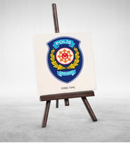 BK Gift Kişiye Özel Mesleki Polis Çevik Kuvvet Şovaleli Doğal Taş  1