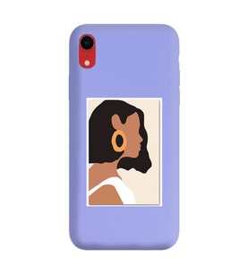 Lila Lansman Telefon Kılıfı Iphone XR