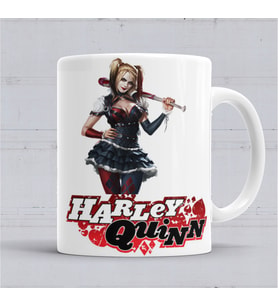 Harley Quinn Kupa Bardak Porselen