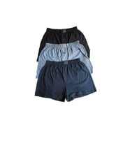 Malabadi 3 lü Paket Geniş Model Büyük Beden Boxer 024 Erkek Boxer 3M2400 (Siyah - Füme)