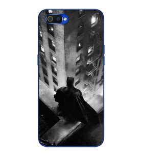 Batman Tasarım Süper Şeffaf Silikon Telefon Kılıfı Oppo Realmi C2