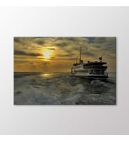 Arty Tablo Gülcemal Vapuru Tablo (Karışık)