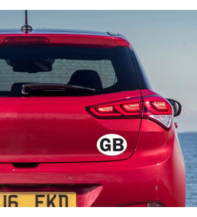 GB ingiltere Sticker Yapıştırma araba sticker
