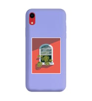 Lila Lansman Telefon Kılıfı Iphone XR