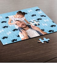 BK Gift Kişiye Özel Fotoğraflı 48 Parça Ahşap Puzzle  1