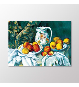Arty Tablo Örtü İle Natürmort, 1899 Tablo (Karışık)