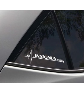 Opel Insignia Yan Cam Sticker Oto Kapı Çıkartma 20cmx7cm