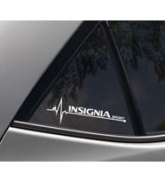 Opel Insignia Yan Cam Sticker Oto Kapı Çıkartma 20cmx7cm