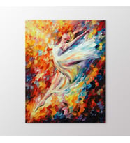 Arty Tablo Ballet Woman Tablo (Karışık)