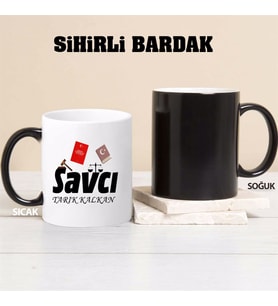 Savcı Kupa Bardağı Sihirli (Beyaz)