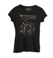 Locke and Key - All Keys Siyah Kadın Tshirt
