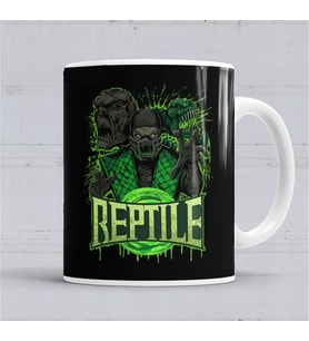 Reptile Kupa Bardak Porselen