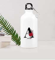BK Gift Kişiye Özel A Baş Harf Ve İsimli Metal Suluk 500 Ml