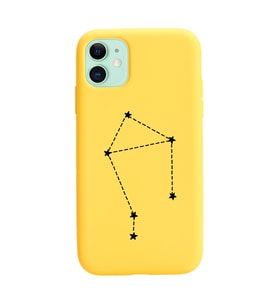 Terazi Burcu (Libra) Yıldız Haritası Tasarımlı Kılıf iPhone 11 