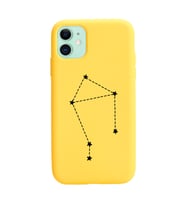 Terazi Burcu (Libra) Yıldız Haritası Tasarımlı Kılıf iPhone 11 